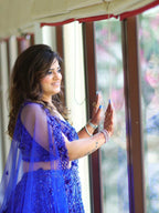 Blue Lehnga