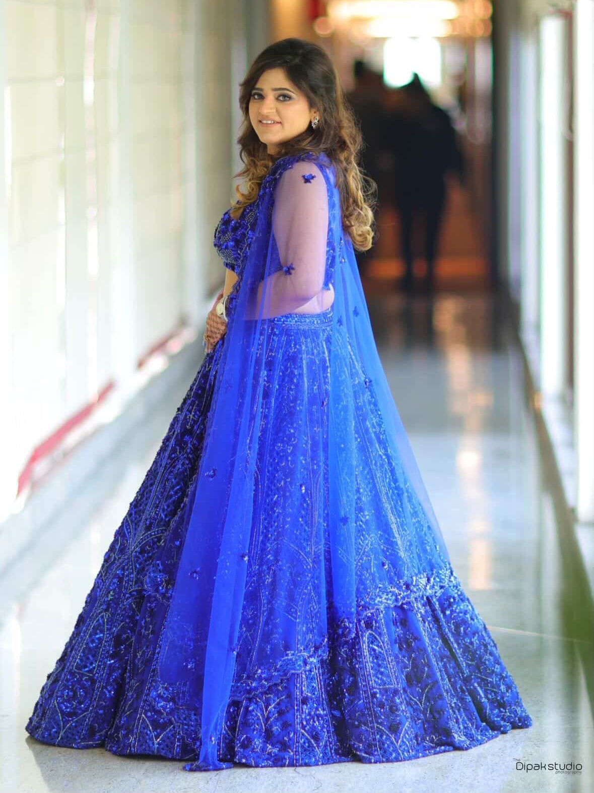 Blue Lehnga