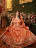 Orange Lehnga