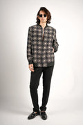 AYAN MIDNIGHT BOMBER JACKET