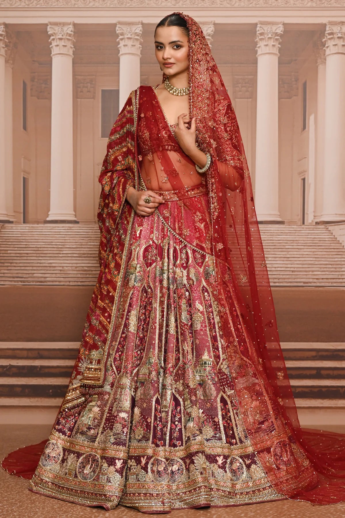 Ever Bloom Pichwai Embellished Lehenga