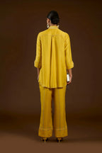 “I AM” a mustard aari work co-ord Set