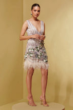 Forest midi dress