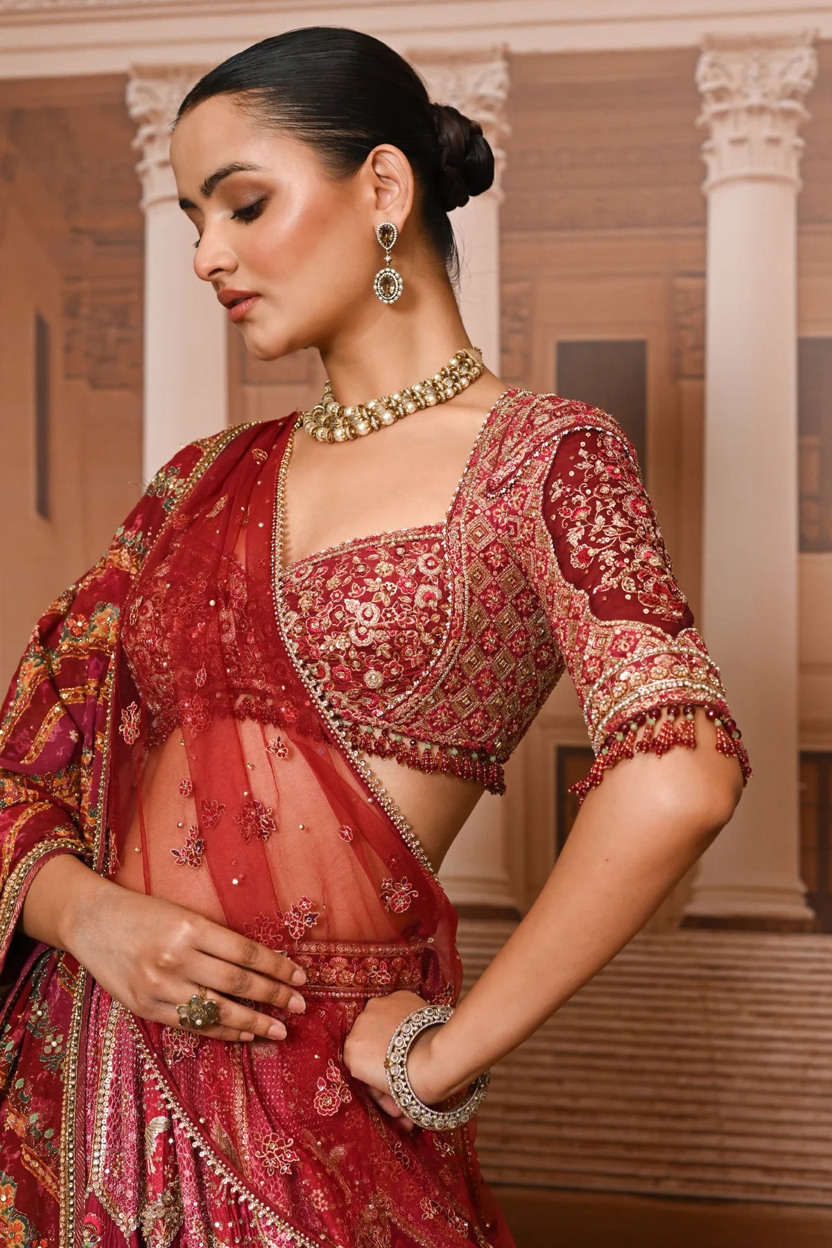 Ever Bloom Pichwai Embellished Lehenga